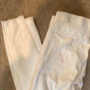 Hue white jeggings